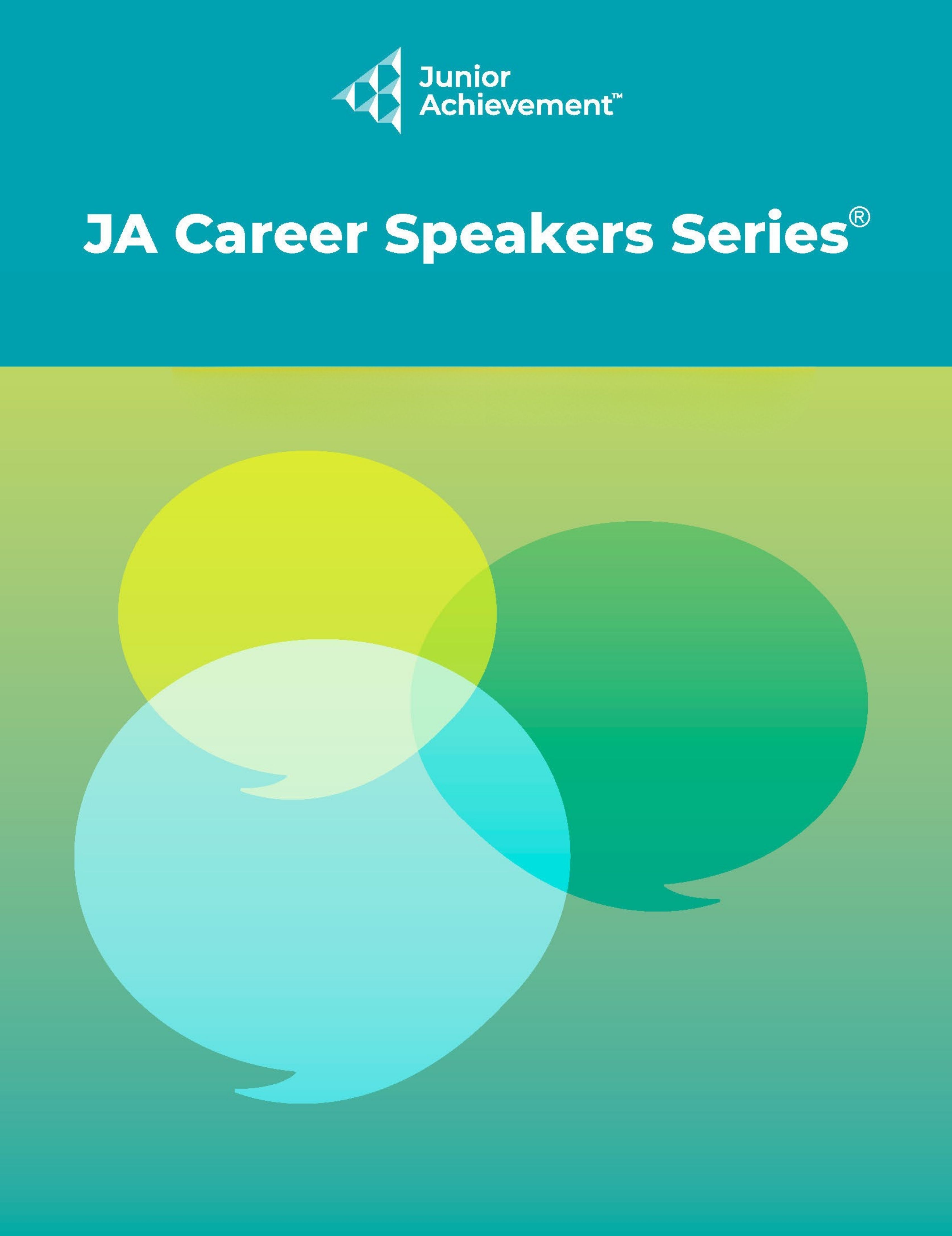 JA Career Speakers Series curriculum cover